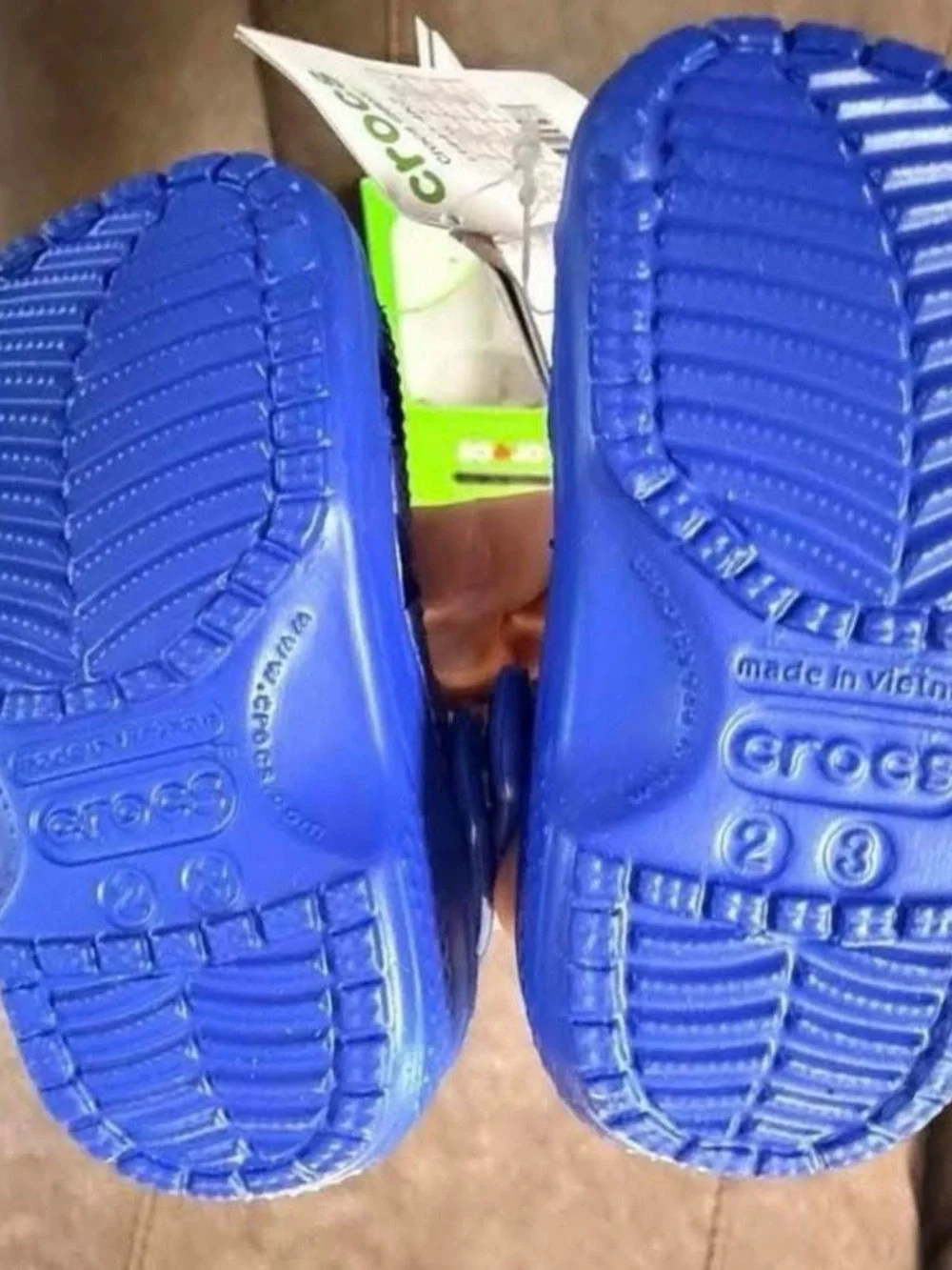 CROCS Kids Lightweight Clog in Bright Blue